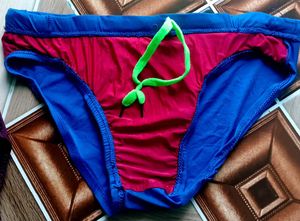 Men's Blue Briefs