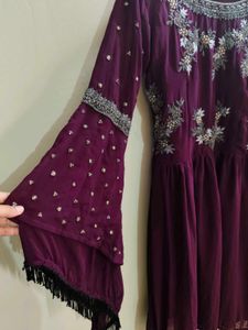 Elegant Fully Handwork Sharara set