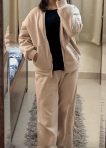 Cozy Zip-Up Hoodie and Sweatpants Set