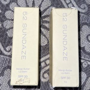 52 sundaze spf 30 mango butter lip balm