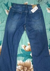 Women's Ripped Blue Jeans