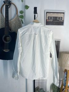 Tommy Hilfiger White Button-Up Shirt