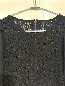 Elegant Black Lace Top