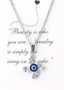 Evil Eye Silver Necklace