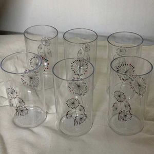 🆕 SignoraWare Crystal Clear Glass Set