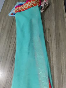 Hand Work Soft Net Duptta