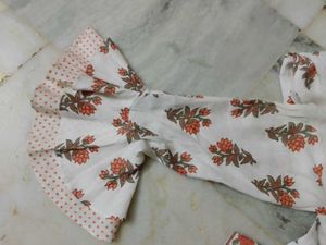 Designer Kurta with Floral Print