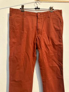 Rust Colored Casual Pants