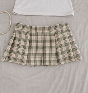 Bridget Pleated Micro Skirt