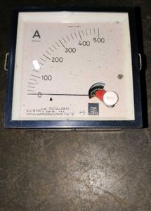 YETAZU Instrumentation Panel Wall Mount Ammeter