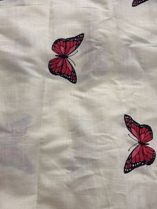 white  Print Kurta New with Tag