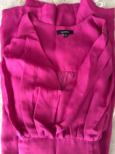 purple bodyfit dress