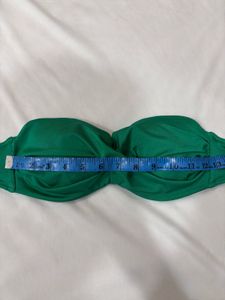 Emerald Green bikini upper  (padded )