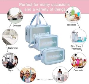 Set Of 3 Washbags