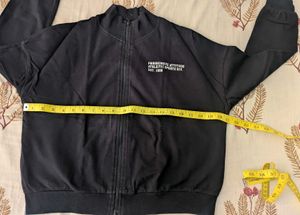 Black Lightweight Zip-Up Jacket