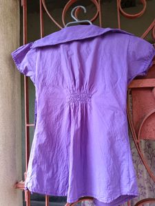 Combo Of Two Beautiful Tops With 2 Sided Pockets💜