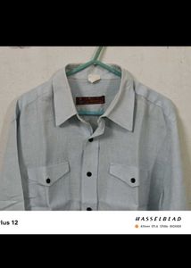 PREMIUM Light Blue Western Style Shirt