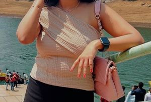 Stylish One-Shoulder Textured Top