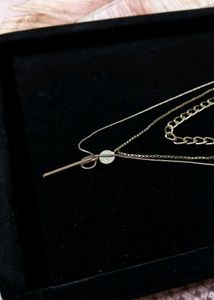 Layered Silver Necklace