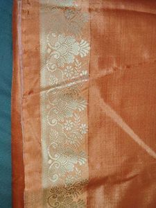 Orange 🧡 🧡 Silk Saree