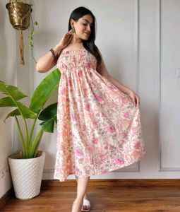 New Boho Floral Maxi Dress