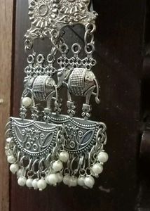 Elephant Dangle Earrings