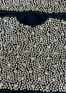 Embellished Black Blouse Piece