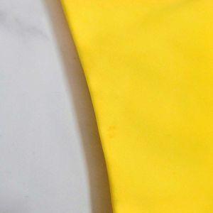 Vibrant Yellow String Bikini Bottoms
