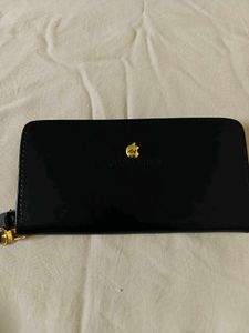 🆕 Black Patent Leather Wallet
