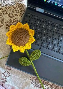 Handmade  Crochet Sunflower