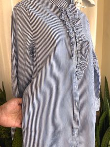 Pure cotton checkered shirt with pocket