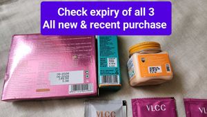 Combo 3 Pilgrim solution, VLCC facial &amp; Vit C