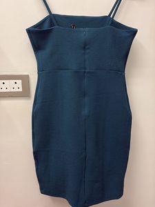 Elegant Teal Bodycon Dress