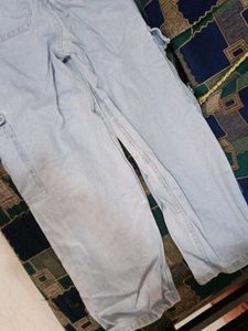 Zudio Light Wash Loose Straight Jeans