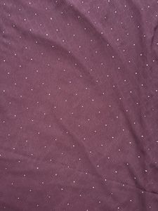 Georgette Burgundy Saree