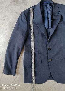 Brand is ZEN OG Men's Navy Blue Blazer