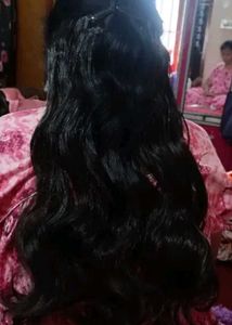 Long Wavy Black Hair Extension