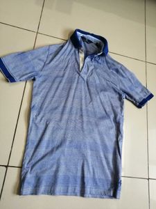 Men's Striped Polo T-Shirt