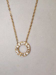 Elegant Circle Pendant Necklace