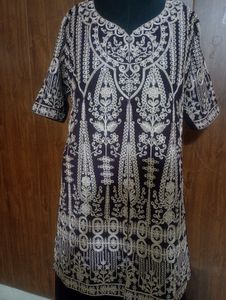 Elegant Embroidered Kurta Set