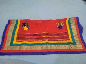 Embroidered Colorful Dupatta