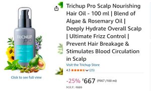 Trichup Pro Scalp Nourishing Hair Oil