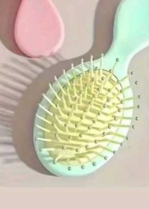 Mini Pastel Cushion Detangling Hair Brush