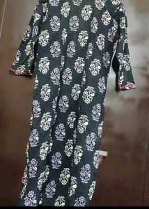 Multi Floral Print Kurti For 38 Bust