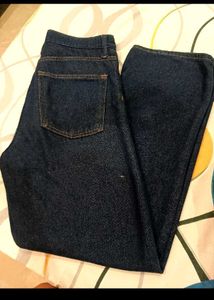 Dark Wash High Waisted Wide Leg Jeans