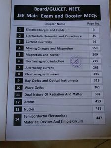 Standard 12 Physics Part 1 &amp; 2 Booklet for boards