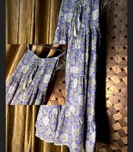 Boho Floral Tiered Maxi Dress