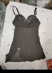 Sheer Lace Babydoll Nightie