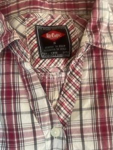 Lee Cooper Plaid Button-Up Shirt