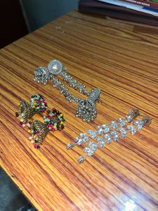 colour full earrings